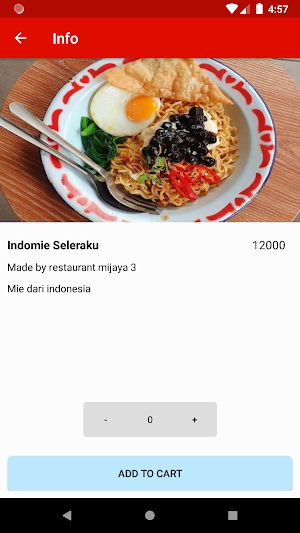 Pre Order Food Screenshot 2