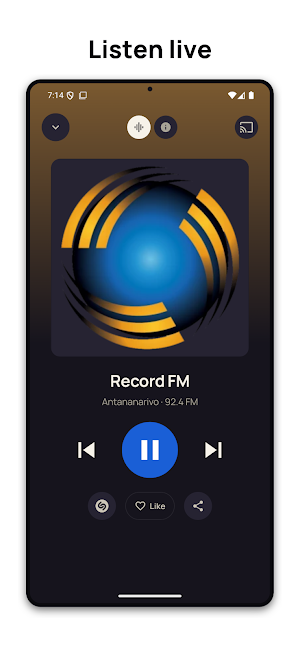 Madagascar Radio FM Live Screenshot 1
