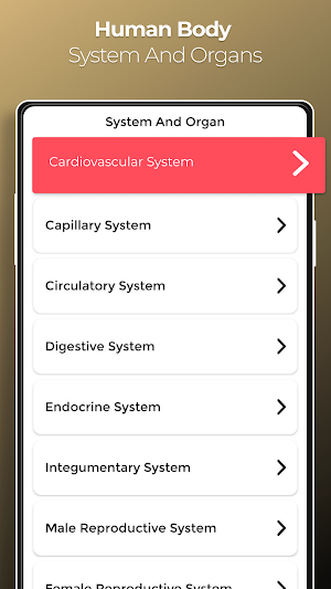 Body System & Anatomy Learning Screenshot 3