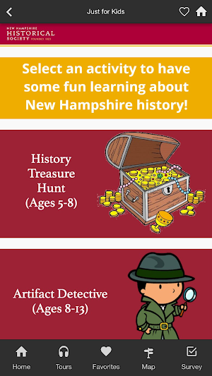 NH Historical Society Screenshot 2