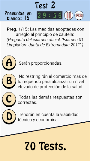 TestOpos Limpieza Screenshot 3