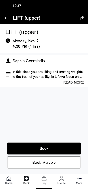 MUFU FITNESS Screenshot 2