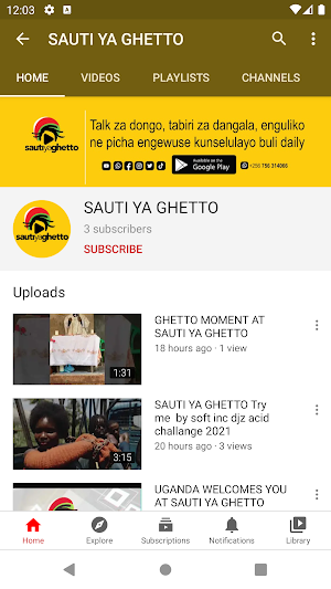 Sauti ya Ghetto Screenshot 2