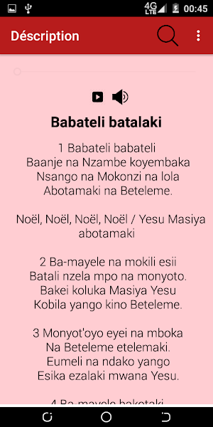 Cantiques lingala Screenshot 3