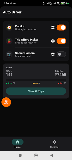 Auto Driver: Rideshare Copilot Screenshot 0