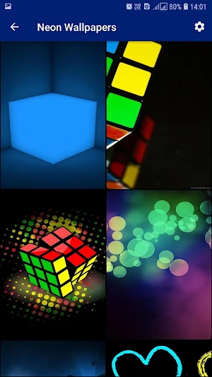 Neon Wallpaper Screenshot 2
