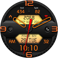 Hybrid KARADAN Watch face