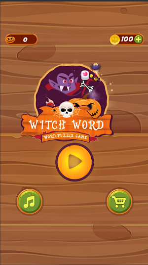 Witch Word: halloween puzzle Screenshot 0