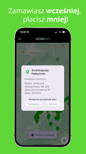 MobilGO - Wspólne przejazdy Screenshot 1