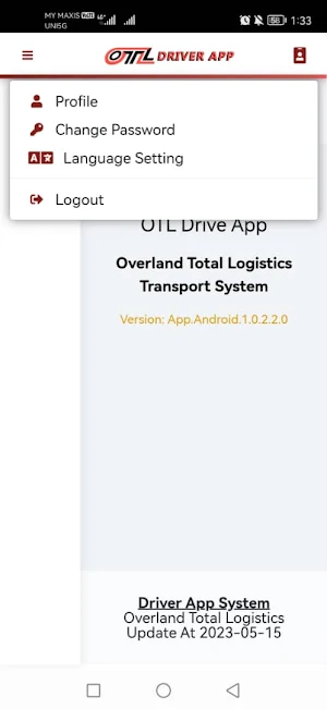 OTL Driver App Screenshot 3