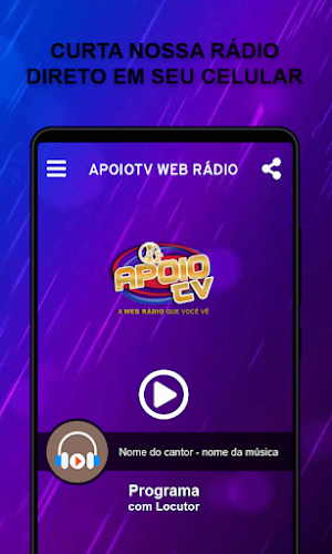 APOIOTV WEB RÁDIO Screenshot 1