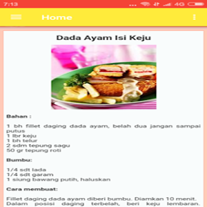 Resep Masakan Ayam Enak Screenshot 2
