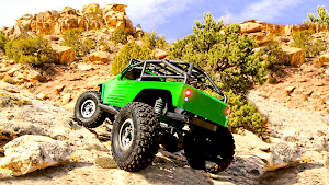 4x4 offroad jeep simulation 3d Screenshot 2