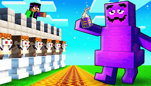 Grimace Shake Minecraft Mod Screenshot 0