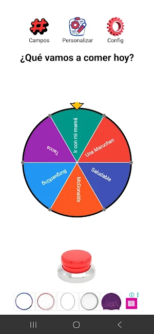 Ruleta de decisiones Screenshot 0