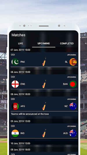 CricEra - Cricket Live Scores Screenshot 2