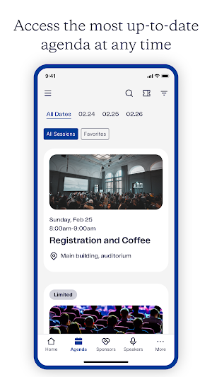 Booking.com Events Screenshot 0