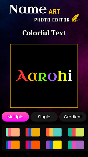 Name Art Photo Editor Screenshot 3