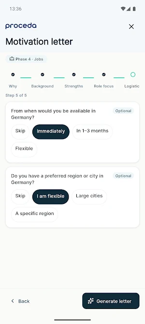 Proceda - Germany Migration Screenshot 3