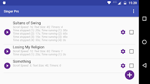 Singer Pro (DEPRECATED) Screenshot 0