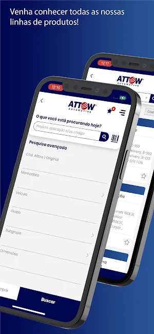 Attow Automotive - Catálogo Screenshot 1
