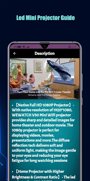 Led Mini Projector Guide Screenshot 2