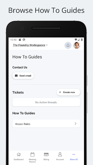 The Foundry Workspaces Screenshot 2