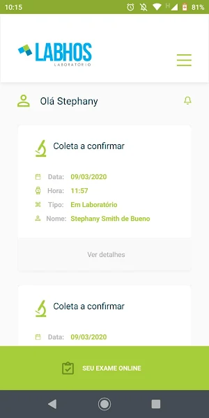 Labhos - Laboratório Hospitala Screenshot 1