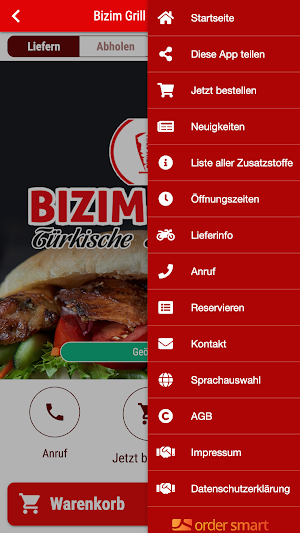Bizim Grill Bergkamen Screenshot 2