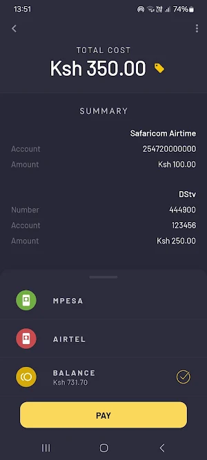 Tupay Business Screenshot 3