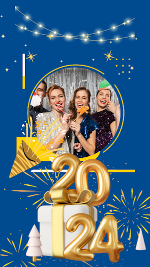 Twibbon tahun baru 2024 Screenshot 0