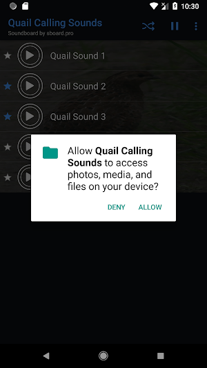 Quail Calling Sounds Screenshot 1