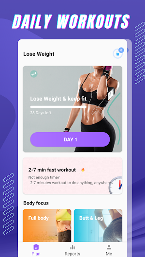 Women Home Workout Weight Loss Screenshot 0