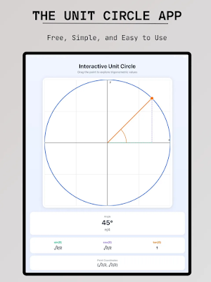 The Unit Circle App Screenshot 2