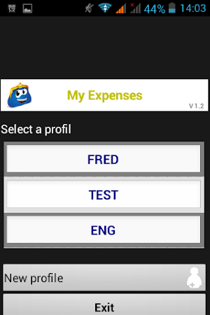 Mes Dépenses Screenshot 0