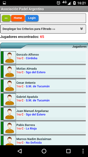 ACIPACH Padel Screenshot 2
