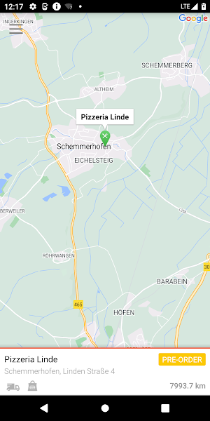 Pizzeria Linde Schemmerhofen Screenshot 1