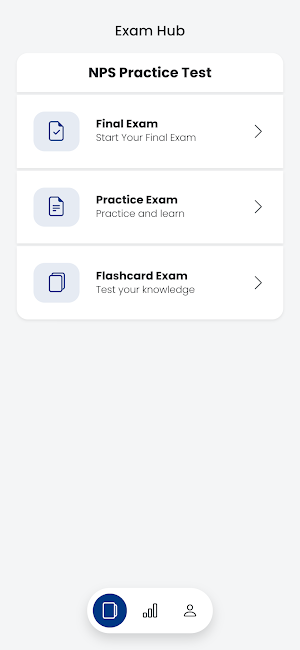 NPS Practice Test Screenshot 0