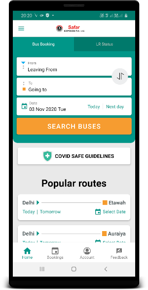 Safar Express Tour and Travels Screenshot 1