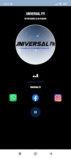 Universal FM Loja Screenshot 2