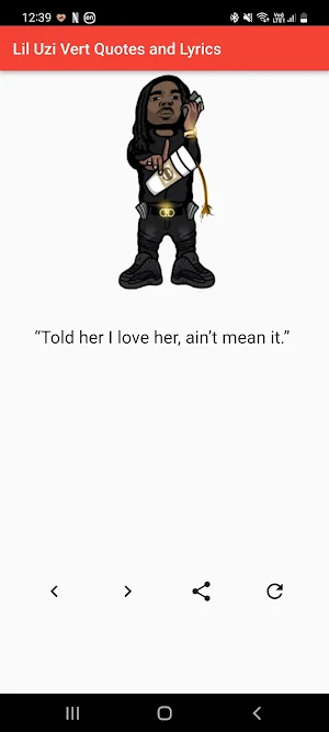 Lil Uzi Vert Quotes and Lyrics Screenshot 3