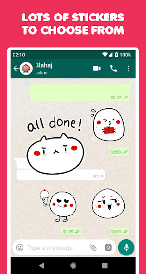 可爱贴纸 Cute Stickers by Lysart Screenshot 2
