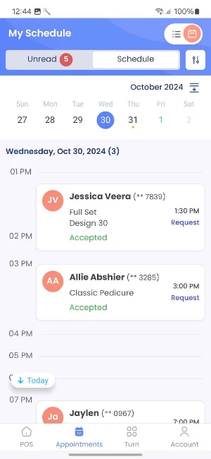 AB Nails Staff Screenshot 0