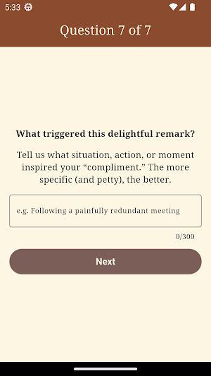 Faint Praise and Flattery Screenshot 2