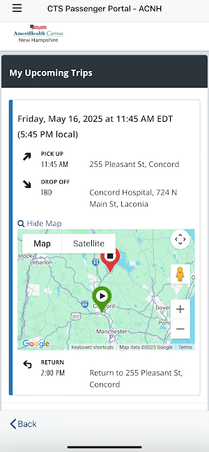 CTS Passenger Portal - ACNH Screenshot 1
