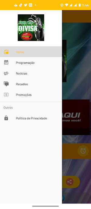 Radio Web Divisa Screenshot 1