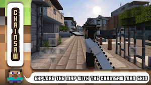 Addon Chainsaw mod for MCPE Screenshot 2