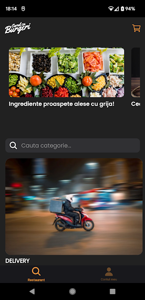 Carul cu burgeri Screenshot 0