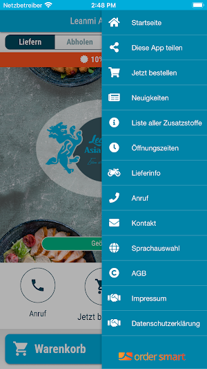 Leanmi Asia Bistro Screenshot 2