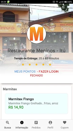Restaurante Meninos Screenshot 0